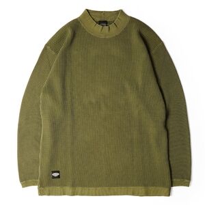 Attention Men's Green Turtleneck Sweater
